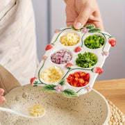 Decorative Tray with Fruit Motif