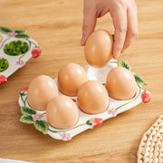 Decorative Tray with Fruit Motif