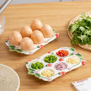 Decorative Tray with Fruit Motif