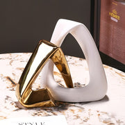 Interlocked Sculptural Vase