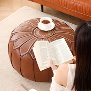 Round Padded Pouf