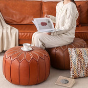 Round Padded Pouf